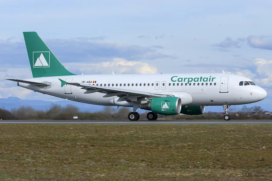 Carpatair YR-ABA - Airbus A319-111