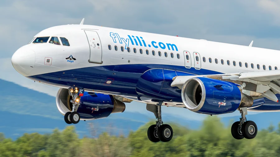 FlyLili YR-LIC - Airbus A319-112