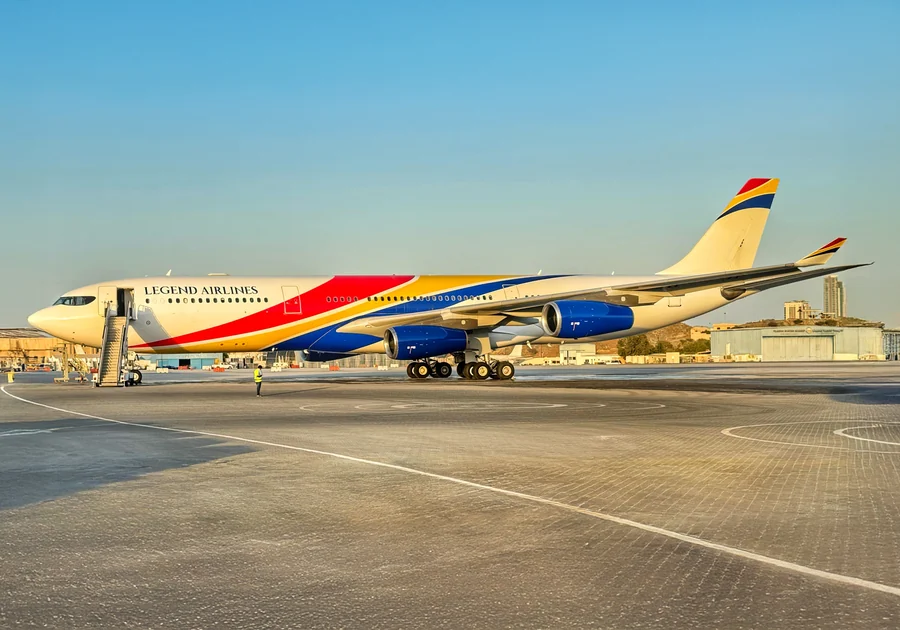 Legend Airlines YR-LRC - Airbus A340-300