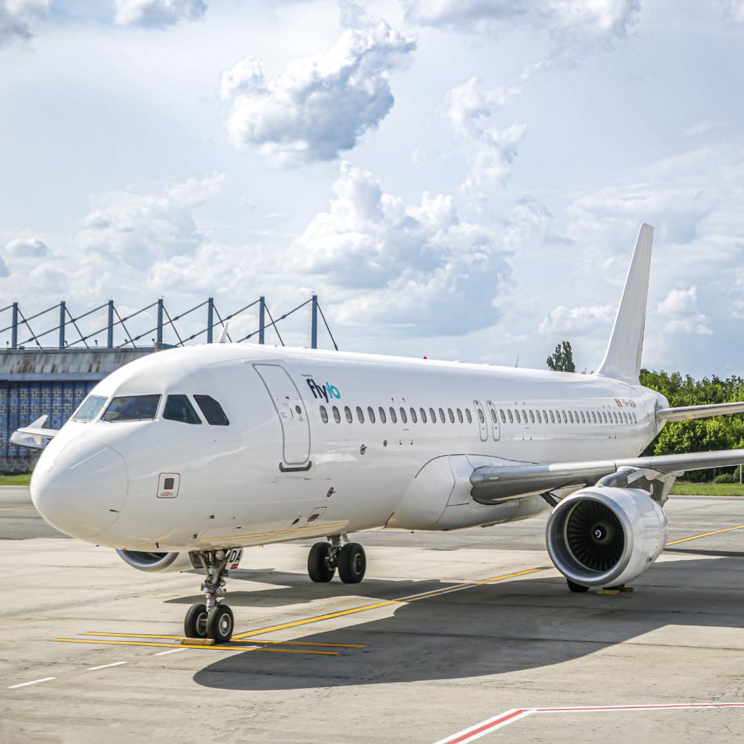 FLYYO crește! O nouă aeronavă și zboruri charter spre 26 de destinații!