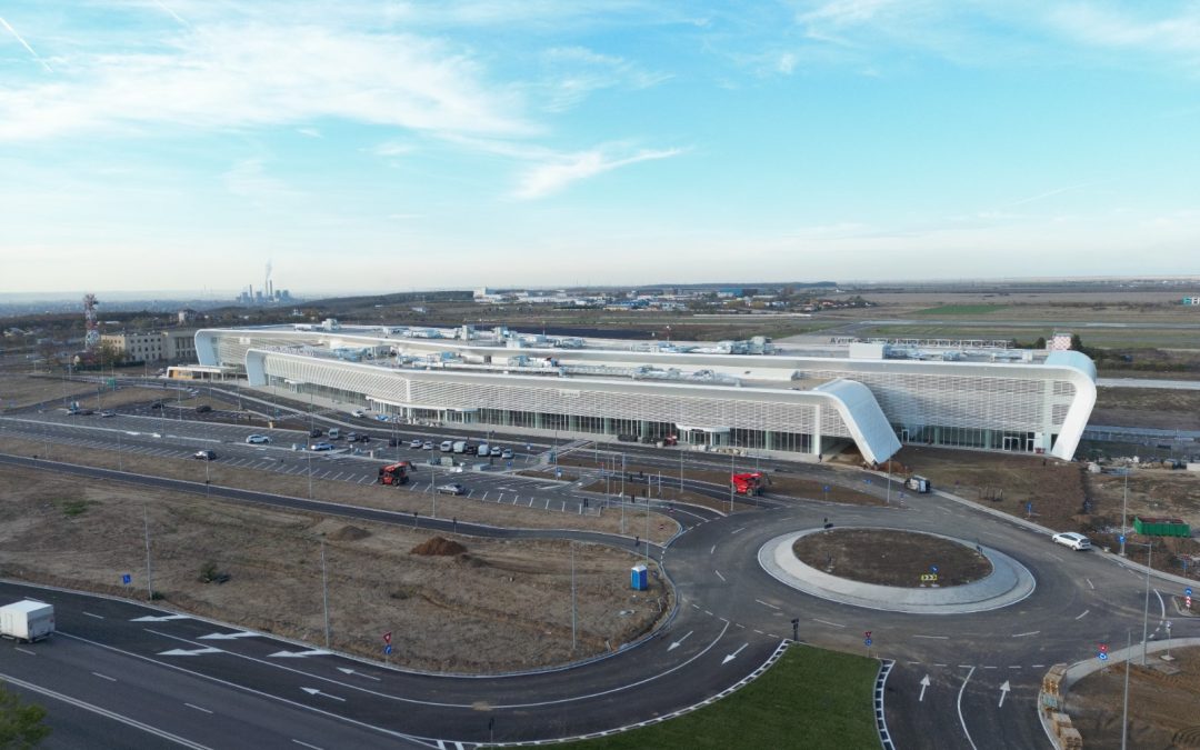 Joi, 18 decembrie 2025, se inaugurează noul terminal al Aeroportului Internațional Craiova