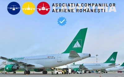 Carpatair se alătură Asociației Companiilor Aeriene Românești „Carpathia”